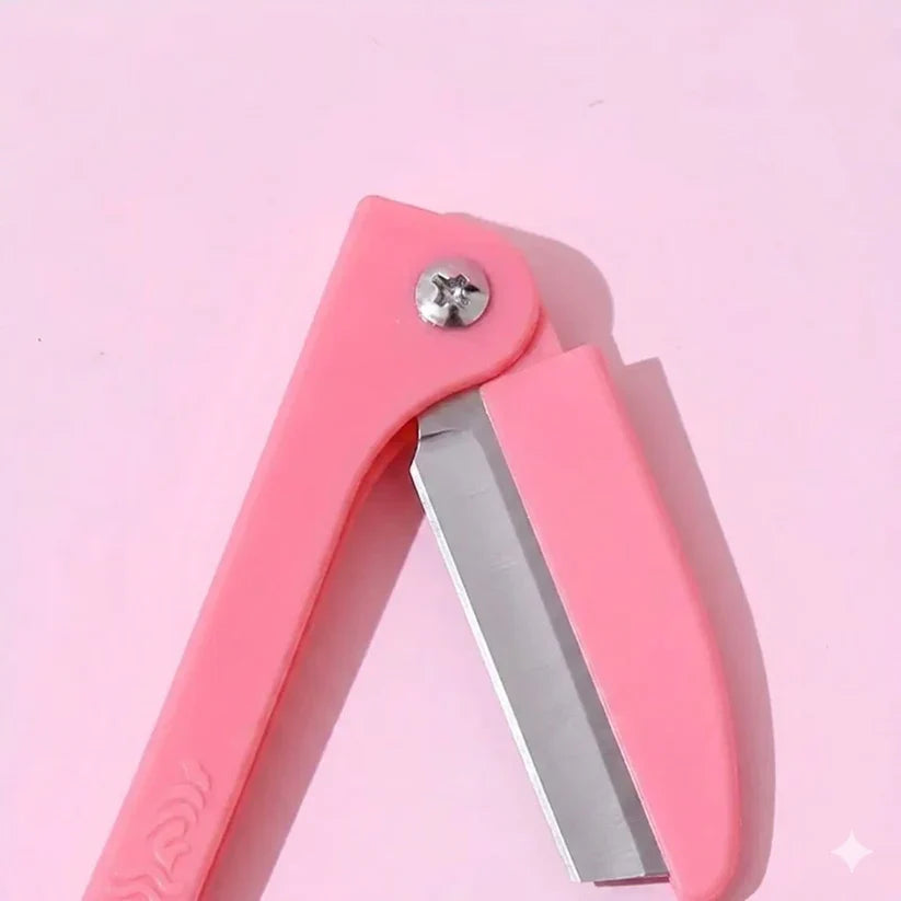 Smooth Edge Eyebrow Shaping Razor Set 3Pcs