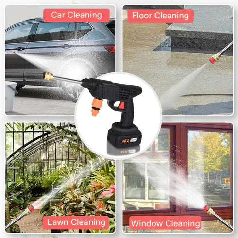 Compact Wireless Portable Car Cleaning Tool