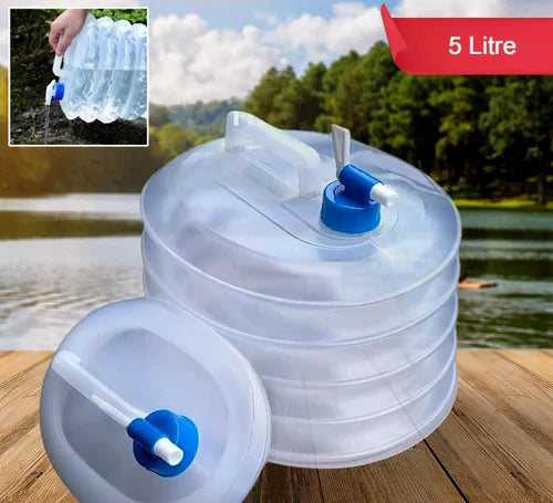Soft-Sided 5L Water Container – Flexible & Travel-Friendly