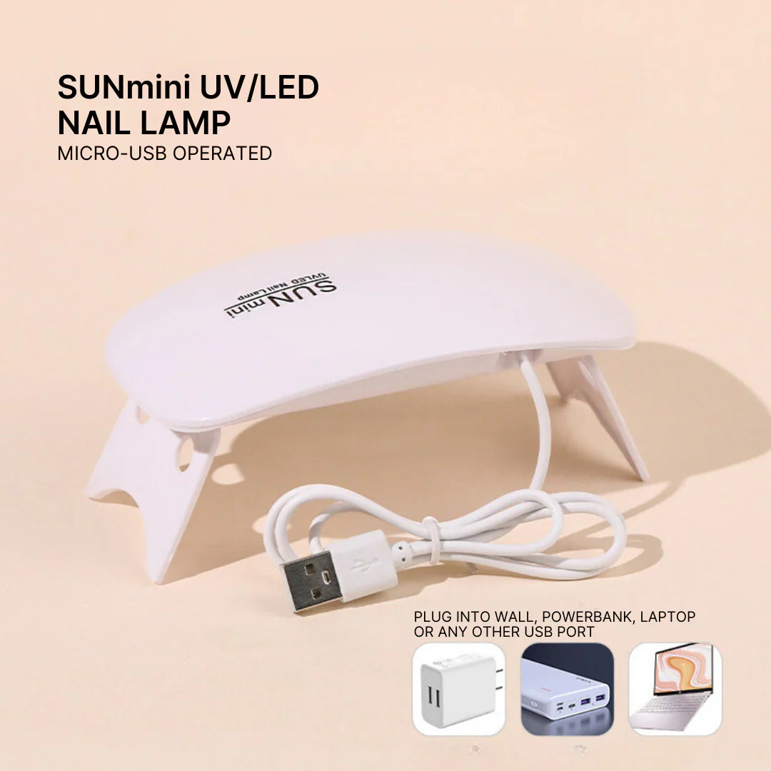 Mini USB Rechargeable UV Nail Lamp