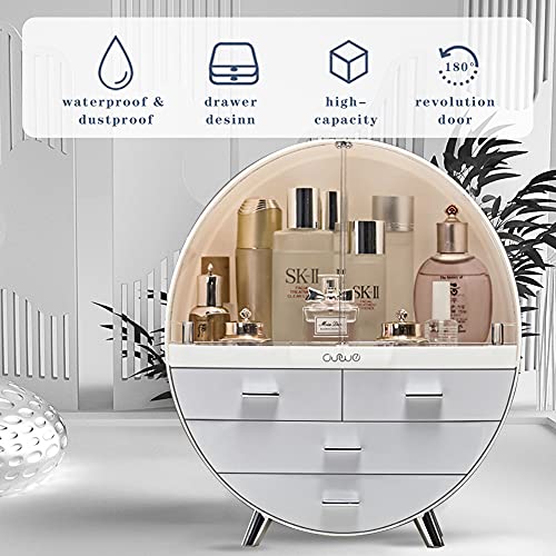 Oval Design Cosmetic Organizer & Desktop Holder