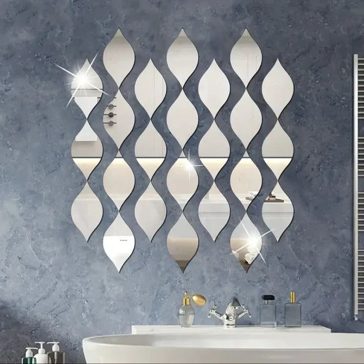 12 Pcs Acrylic Wall Art Decals For Contemporary Home Decor