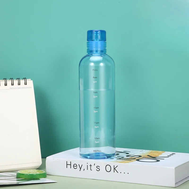 Portable Clear Water Bottle For Gym & Outdoor