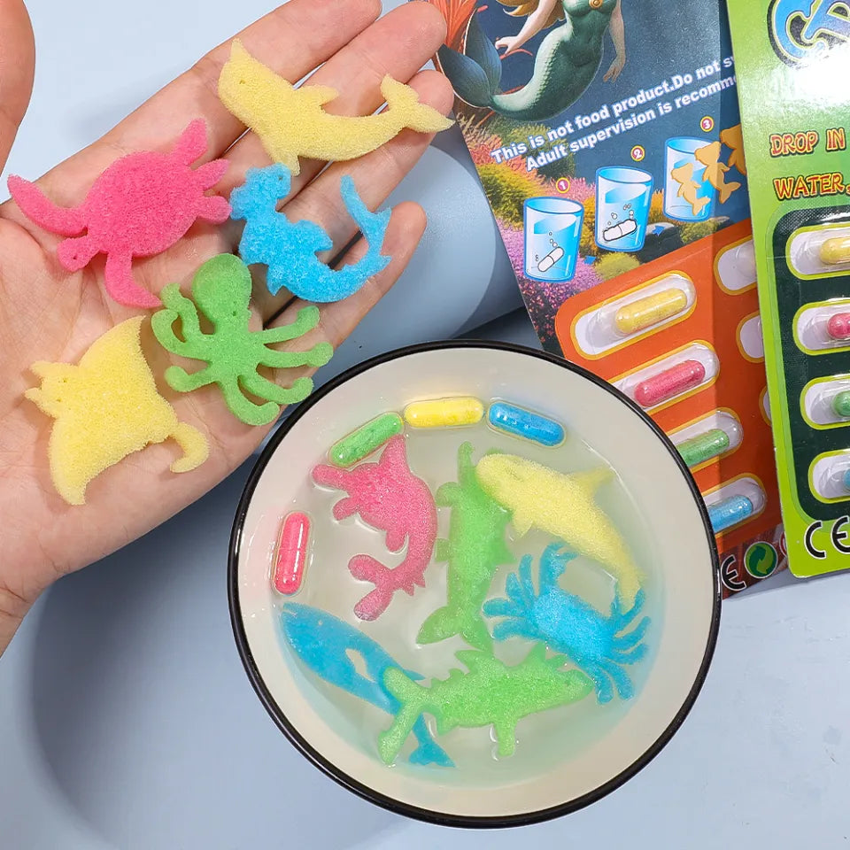 12 Pack Interactive Water Surprise Animal Toys For Kids