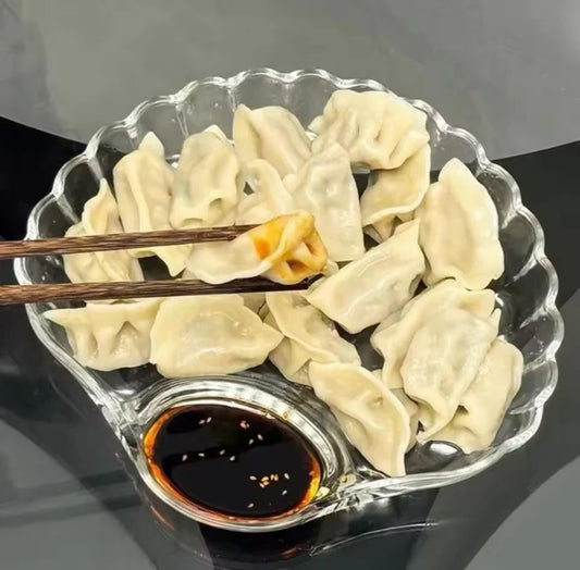 1Pcs Durable Transparent Acrylic Snack Plate For Parties