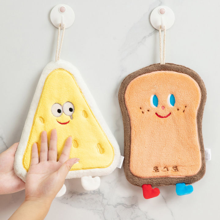 1Pcs Cartoon Kitchen Towel With Soft Fabric