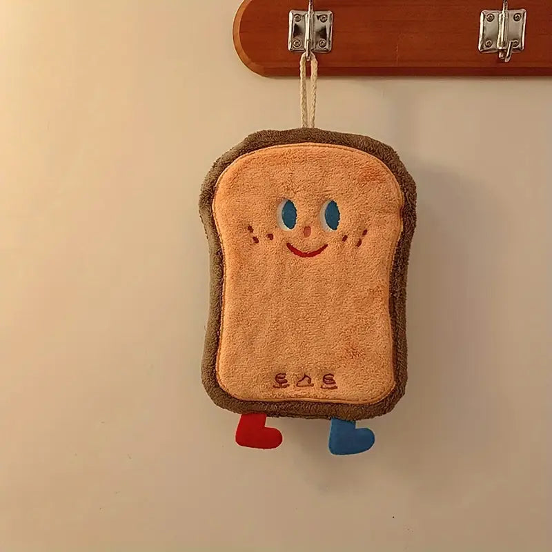 1Pcs Cartoon Kitchen Towel With Soft Fabric