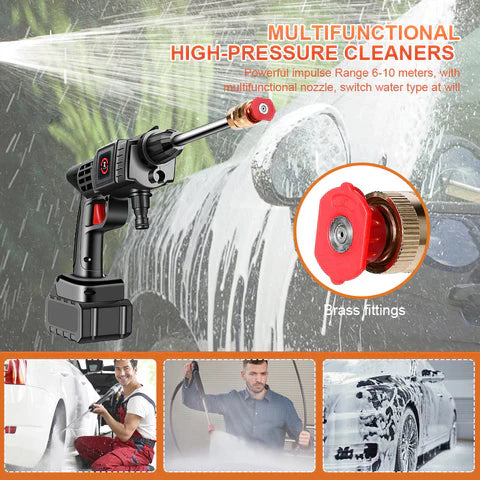 Compact Wireless Portable Car Cleaning Tool