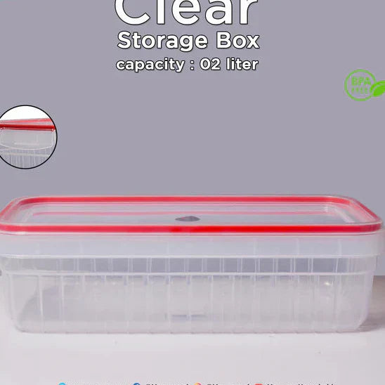 Transparent Kitchen Multi-Purpose Container 0.2L