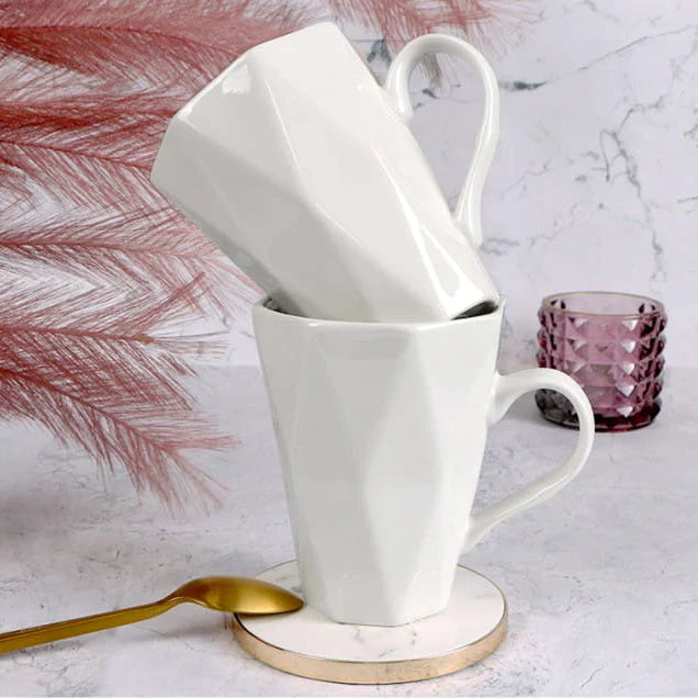 Plastic Drinkware Mug Set (Durable 2 Pack)