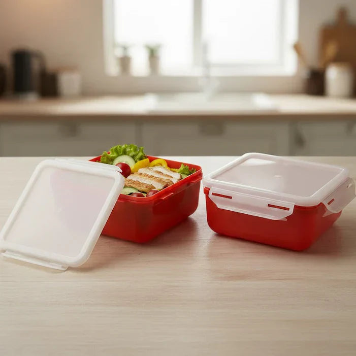 Durable Airtight 2 Piece Food Storage Set
