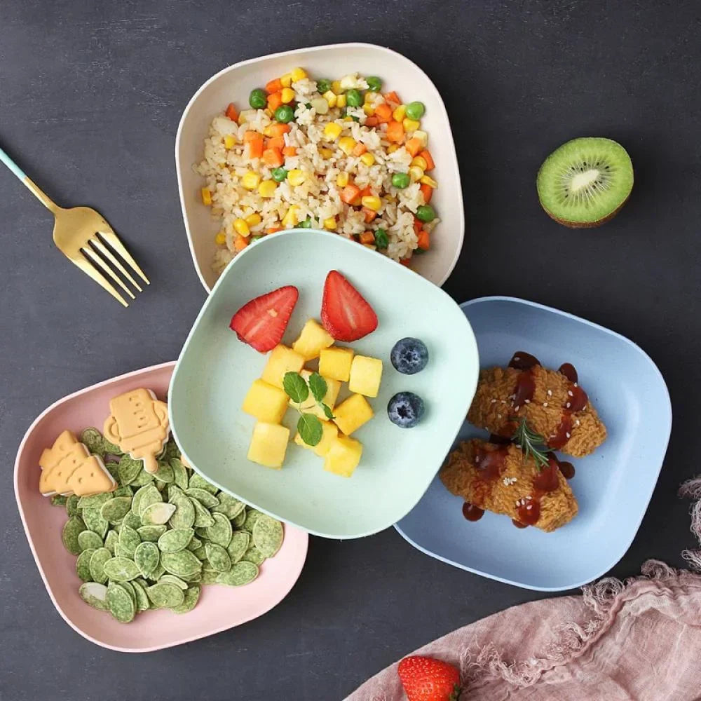 2Piece Microwaveable Plastic Plates