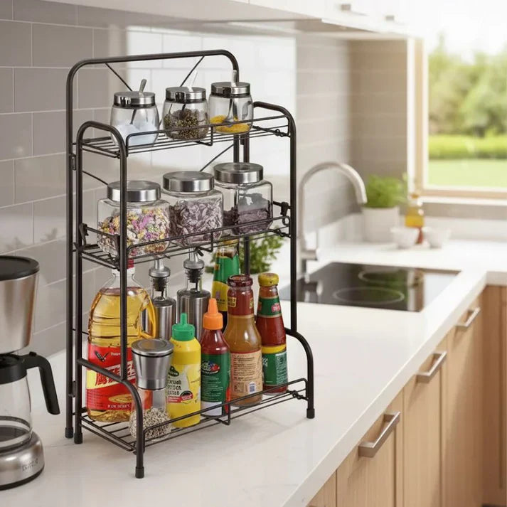 Foldable Space-Saving Storage Shelf
