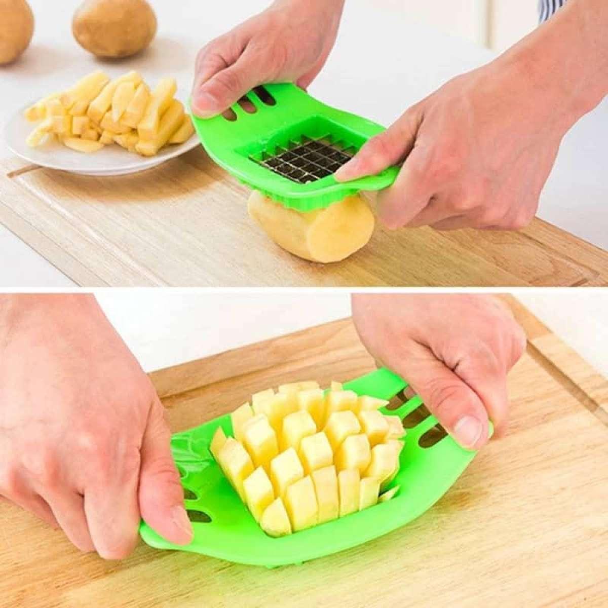 1Pcs Stainless Steel French Fry Cutter