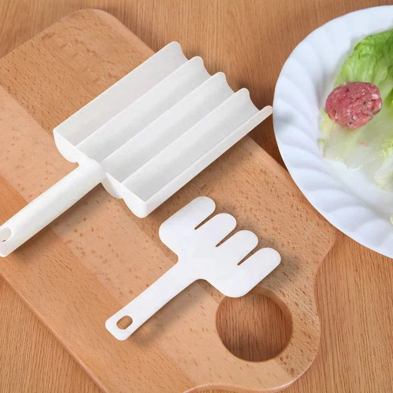 Pakora & Meatball Maker – 4-Row Design