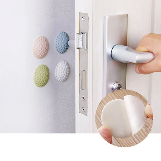 5Pcs Durable Rubber Wall Pads With Strong Adhesion