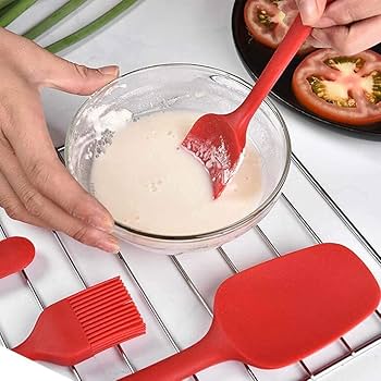 5-Piece Non-Stick Silicone Kitchen Tools Set