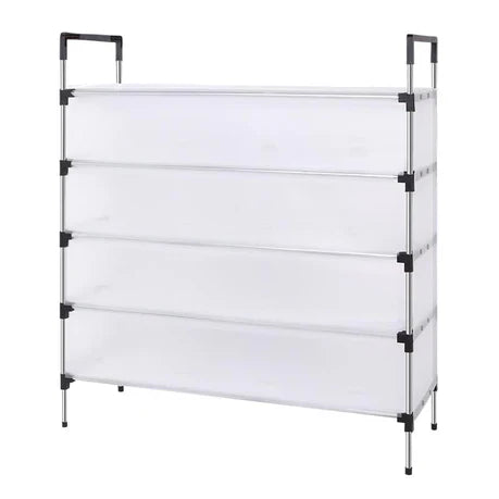 Compact High-Capacity 5 Layer Shoe Storage Rack