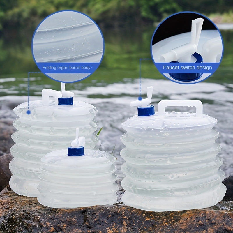 Soft-Sided 5L Water Container – Flexible & Travel-Friendly