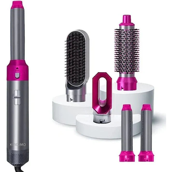 All-In-One Blow Dryer Brush – 5 Styling Attachments