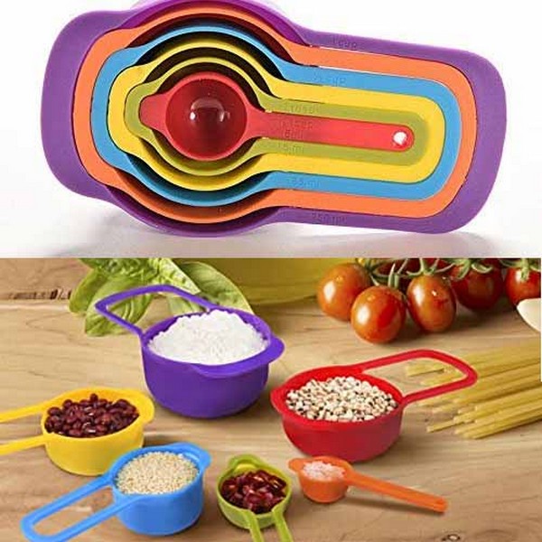 6 Piece Measuring Spoons Quick & Accurate