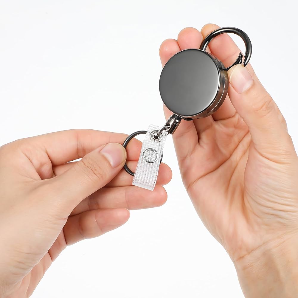 SafeLoop Stainless Keychain