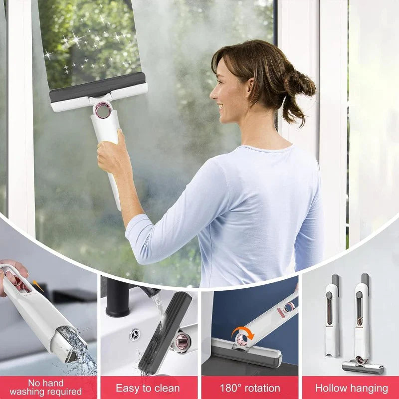 Self Wringing Multi Surface Microfiber Mop