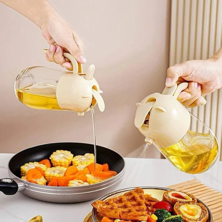 SmartFlow Oil Spray & Pour Bottle