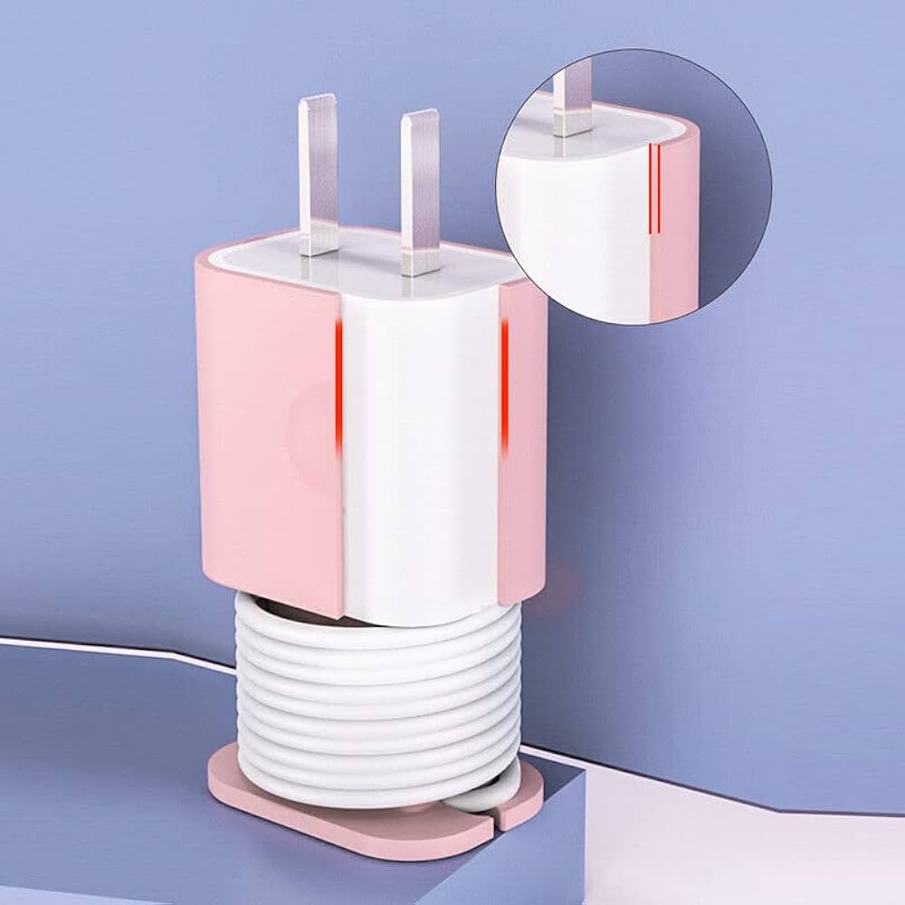 Silicone Power Brick Cover With Wire Wrap
