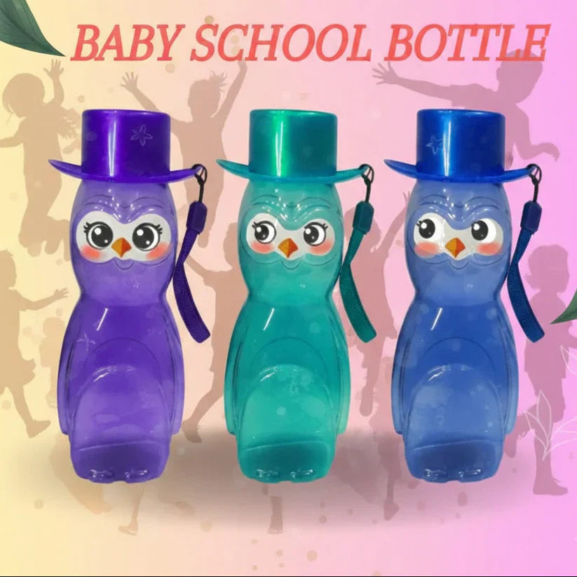 Kid Friendly Penguin Design Reusable Water Bottle