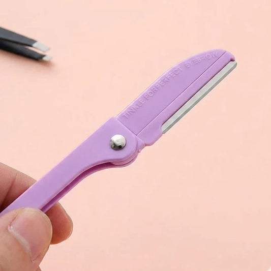 Smooth Edge Eyebrow Shaping Razor Set 3Pcs