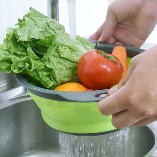 SmartFold Silicone Storage Drain Basket