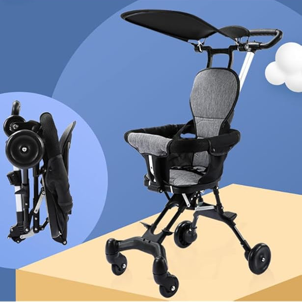 Easy-Carry Foldable Baby Stroller