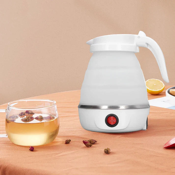 Electric Kettle for Travel – Foldable Silicone Body