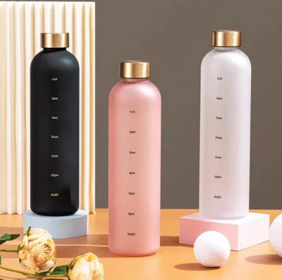 Plastic Frosted Water Bottle