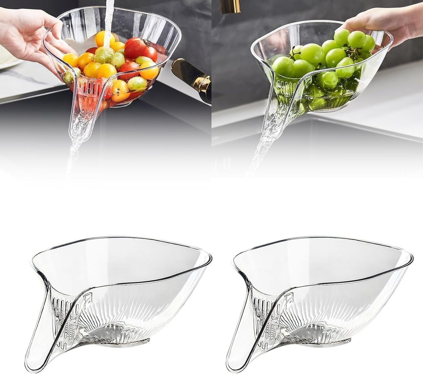 All Purpose Food Cleaning & Strainer Bowl