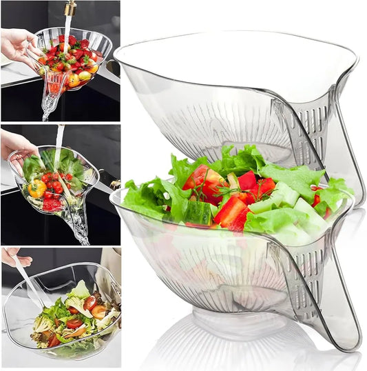 All Purpose Food Cleaning & Strainer Bowl