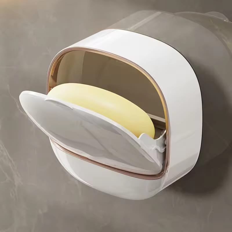 Luxury Wall Mounted Soap Holder With Drainer