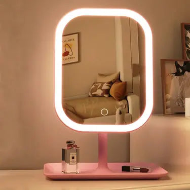 Makeup Mirror With LED Lighting & USB Plug-In