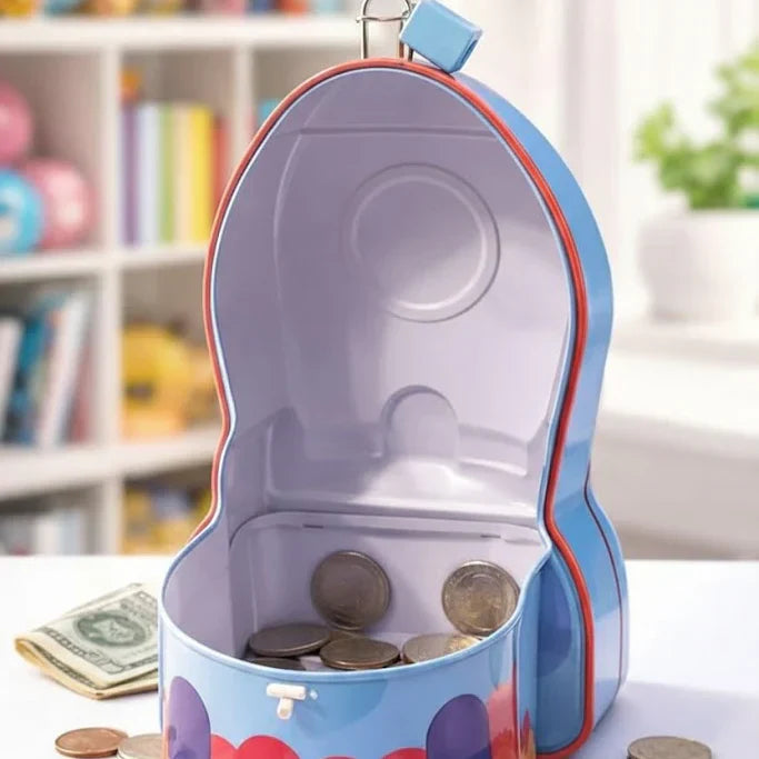 Heavy Duty Lockable Metal Cash & Coin Box