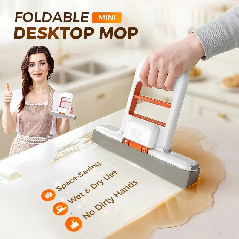 Mini Mop Squeeze Cleaner For Mess Free Use
