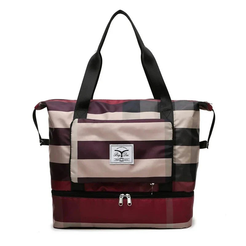 Stylish Multicolor Expandable Travel Bag
