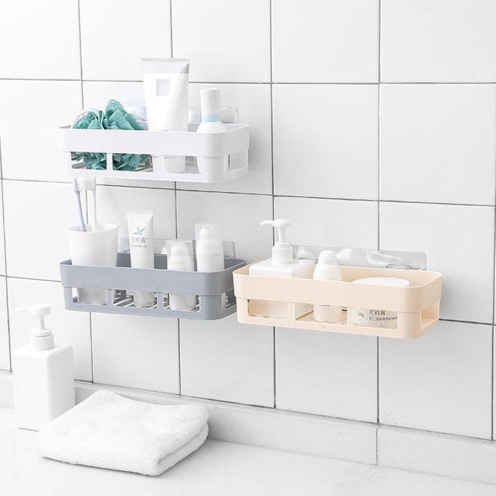 Plastic Organizing Shelf Corner For Bathroom & Kitchen