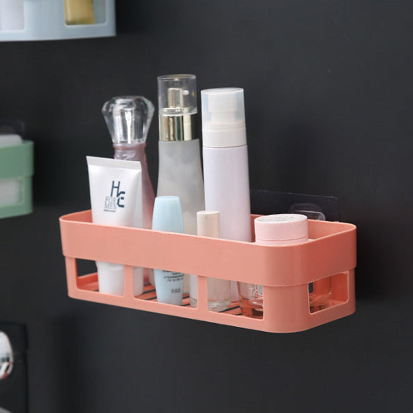 Plastic Organizing Shelf Corner For Bathroom & Kitchen