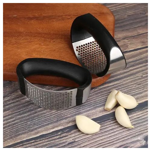 Premium Stainless Garlic Mincer & Crusher Tool