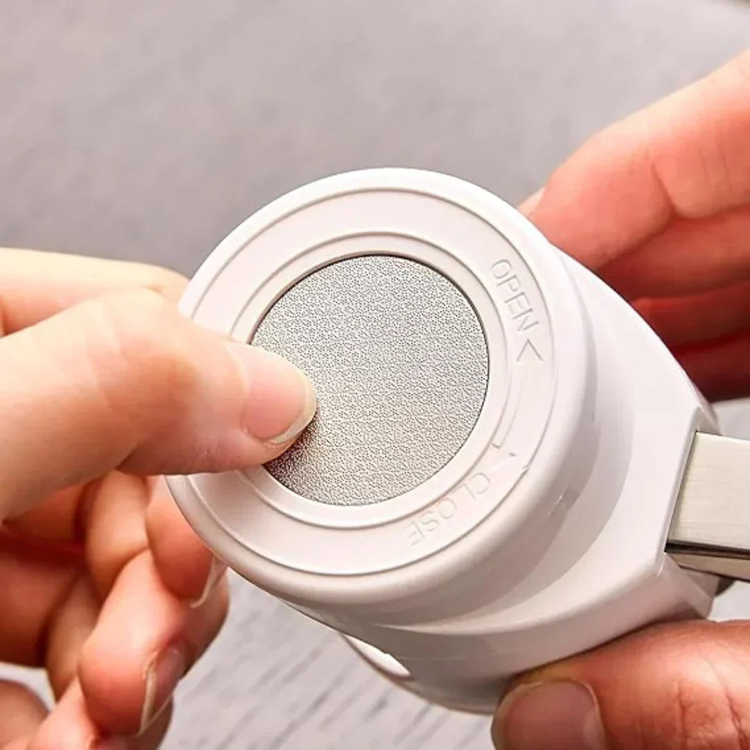 Rechargeable LED Nail Clipper With Magnifier