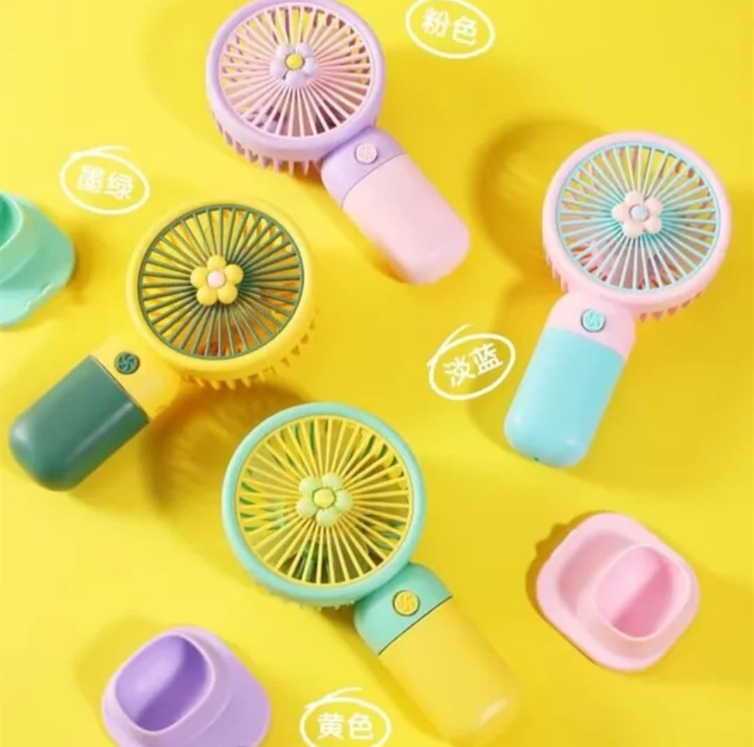 AirPop – Rechargeable Mini Fan (Random Design)