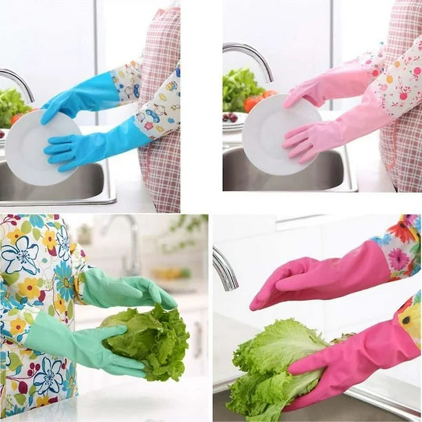 Reusable Silicone Gloves For Household & Cleaning Tasks