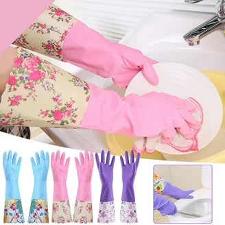 Reusable Silicone Gloves For Household & Cleaning Tasks