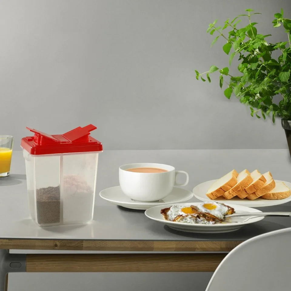 Salt & Pepper Shaker Compact 2 In 1